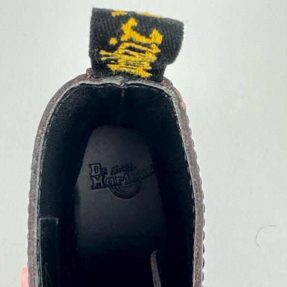 Indie Sleeze Doc Marten Smooth Leather Platform Punk Boots, Goth Punk Shoes (6.5 - Picture 11 of 11